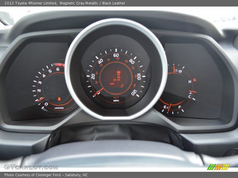 Magnetic Gray Metallic / Black Leather 2013 Toyota 4Runner Limited