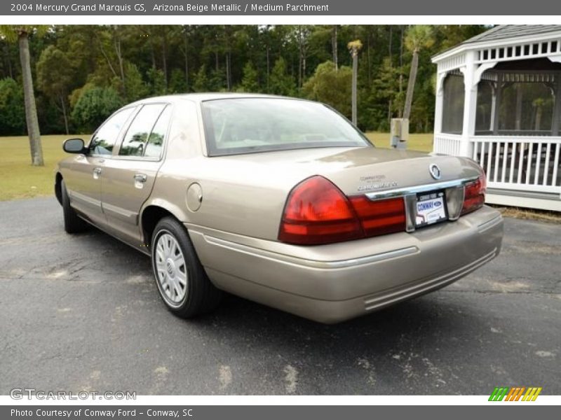 Arizona Beige Metallic / Medium Parchment 2004 Mercury Grand Marquis GS
