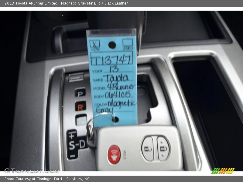 Magnetic Gray Metallic / Black Leather 2013 Toyota 4Runner Limited
