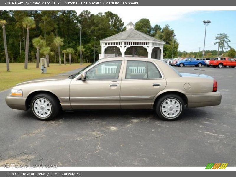 Arizona Beige Metallic / Medium Parchment 2004 Mercury Grand Marquis GS