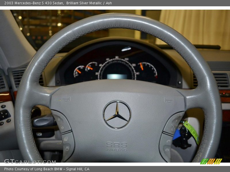 Brilliant Silver Metallic / Ash 2003 Mercedes-Benz S 430 Sedan