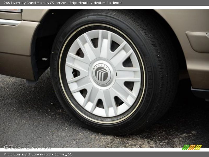 Arizona Beige Metallic / Medium Parchment 2004 Mercury Grand Marquis GS