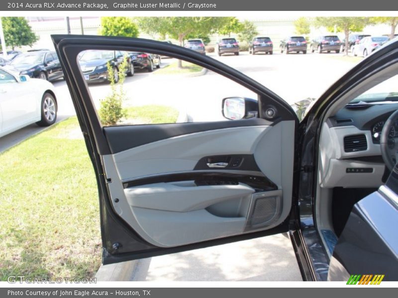 Graphite Luster Metallic / Graystone 2014 Acura RLX Advance Package