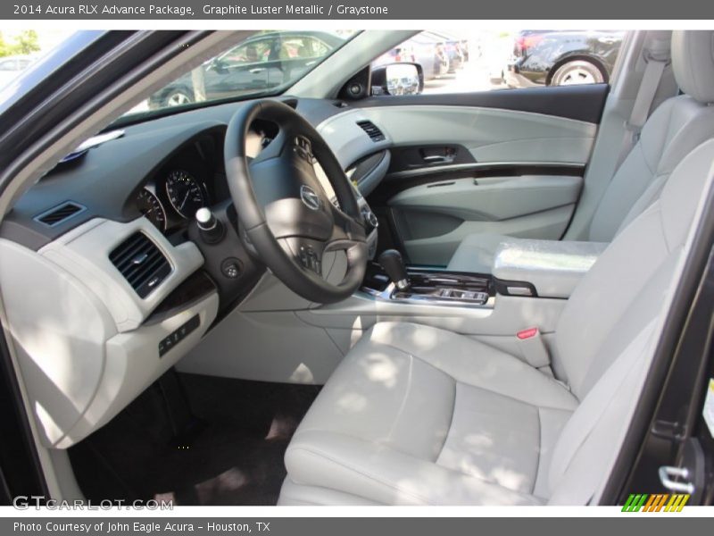 Graphite Luster Metallic / Graystone 2014 Acura RLX Advance Package