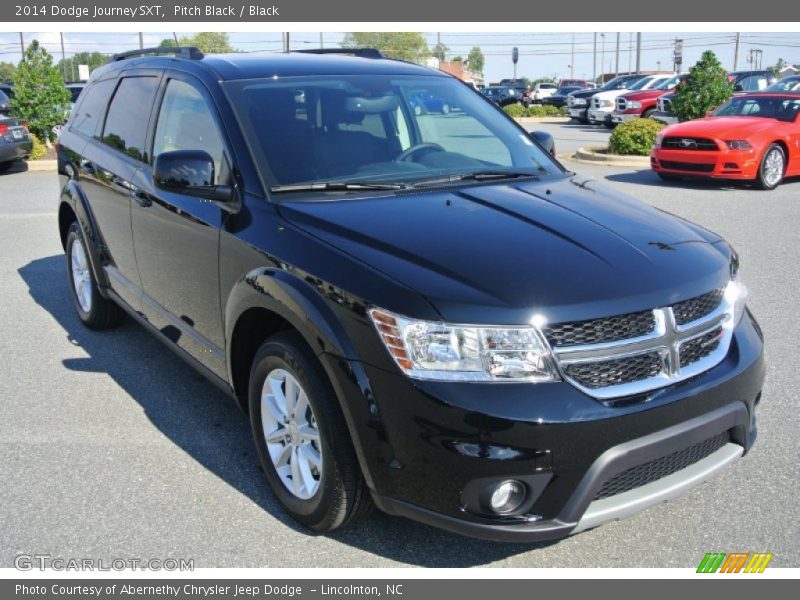 Pitch Black / Black 2014 Dodge Journey SXT