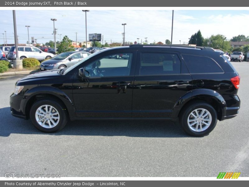 Pitch Black / Black 2014 Dodge Journey SXT
