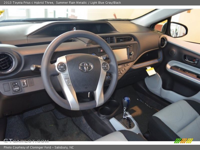 Dashboard of 2013 Prius c Hybrid Three