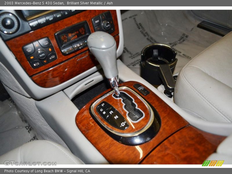 Brilliant Silver Metallic / Ash 2003 Mercedes-Benz S 430 Sedan