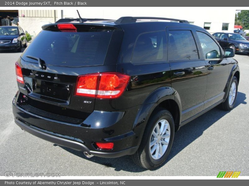 Pitch Black / Black 2014 Dodge Journey SXT