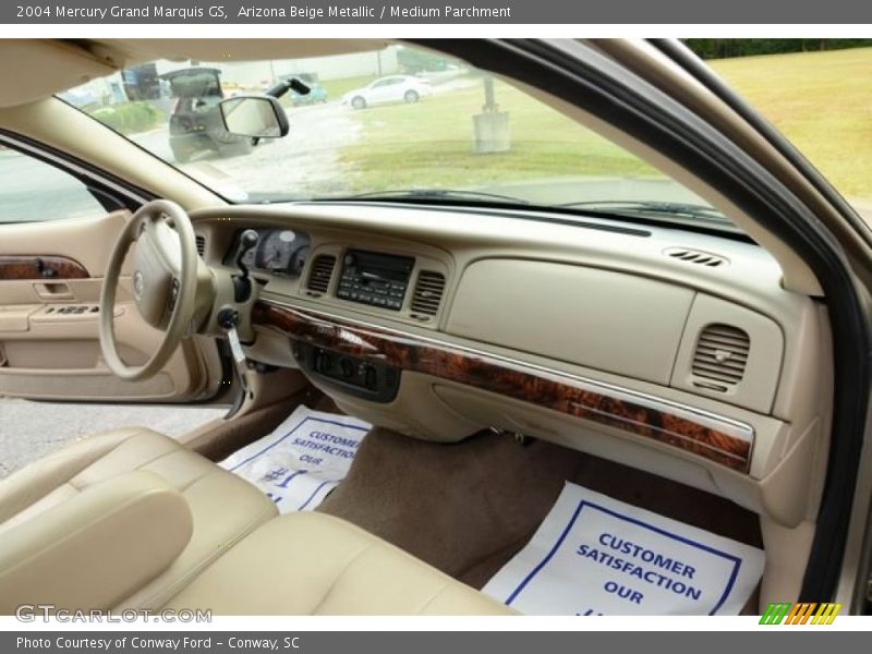 Arizona Beige Metallic / Medium Parchment 2004 Mercury Grand Marquis GS