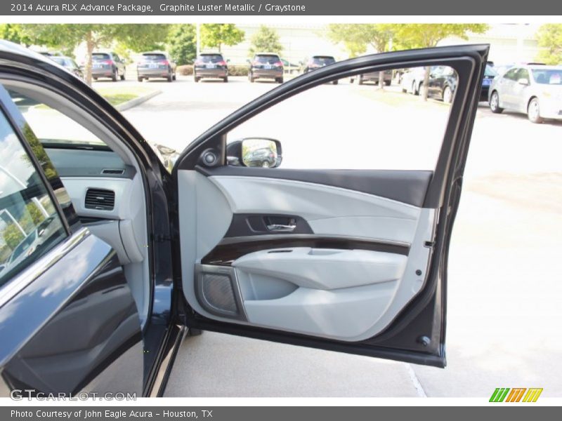 Graphite Luster Metallic / Graystone 2014 Acura RLX Advance Package