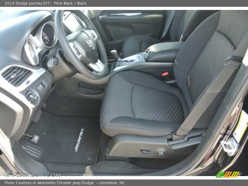 Pitch Black / Black 2014 Dodge Journey SXT