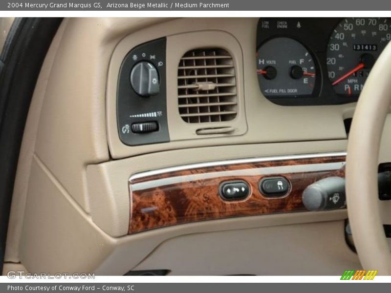 Arizona Beige Metallic / Medium Parchment 2004 Mercury Grand Marquis GS