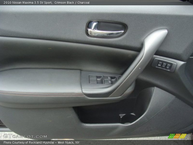 Crimson Black / Charcoal 2010 Nissan Maxima 3.5 SV Sport