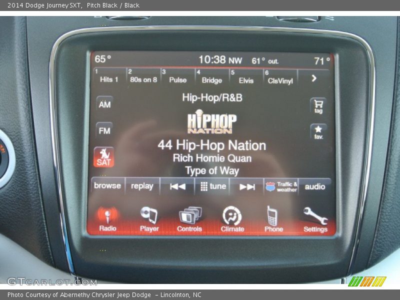 Pitch Black / Black 2014 Dodge Journey SXT