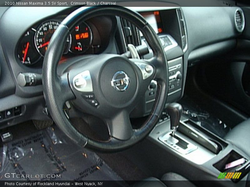Crimson Black / Charcoal 2010 Nissan Maxima 3.5 SV Sport