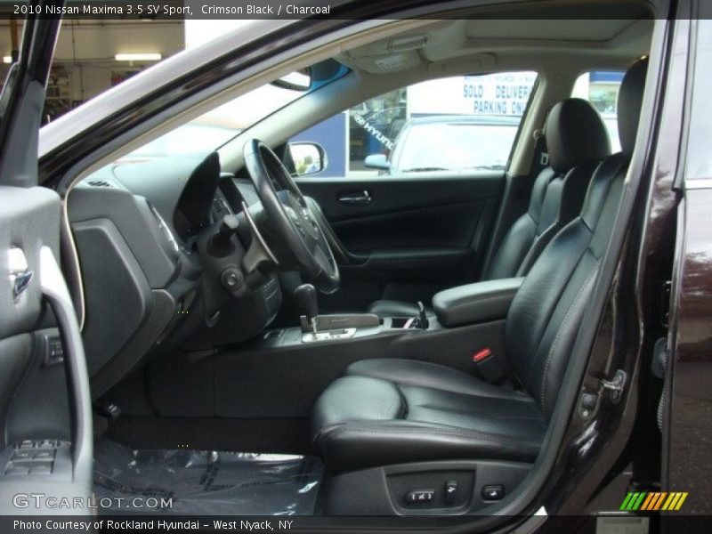 Crimson Black / Charcoal 2010 Nissan Maxima 3.5 SV Sport