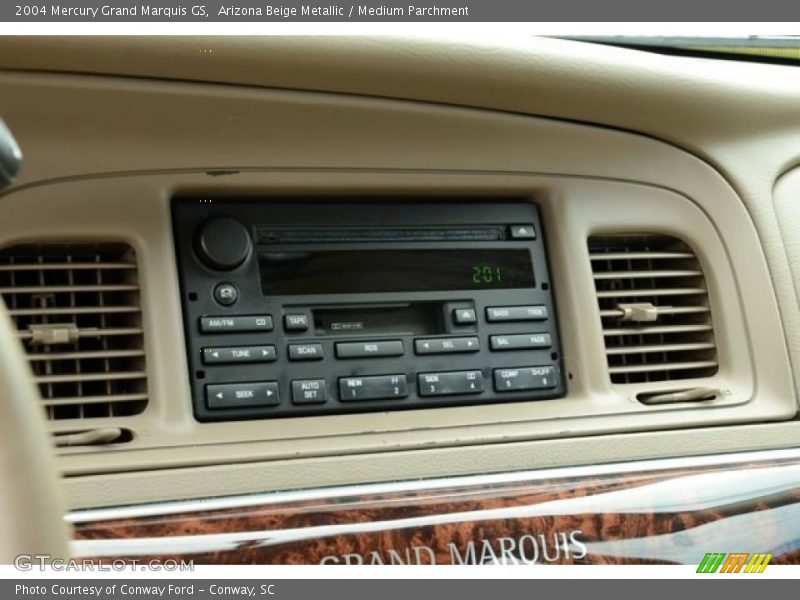 Arizona Beige Metallic / Medium Parchment 2004 Mercury Grand Marquis GS