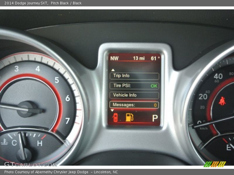 Pitch Black / Black 2014 Dodge Journey SXT