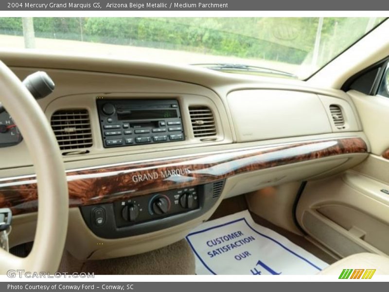 Arizona Beige Metallic / Medium Parchment 2004 Mercury Grand Marquis GS