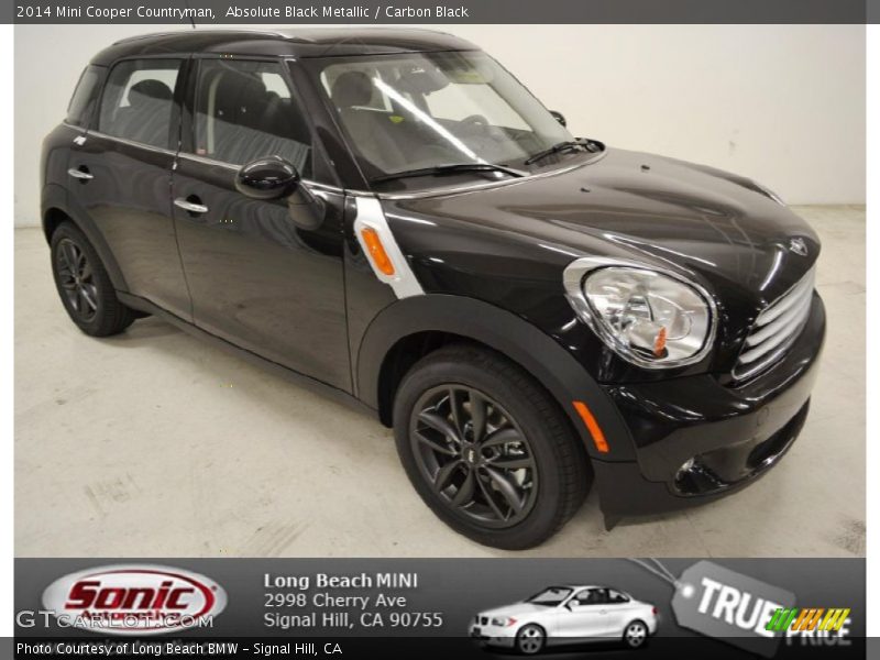 Absolute Black Metallic / Carbon Black 2014 Mini Cooper Countryman