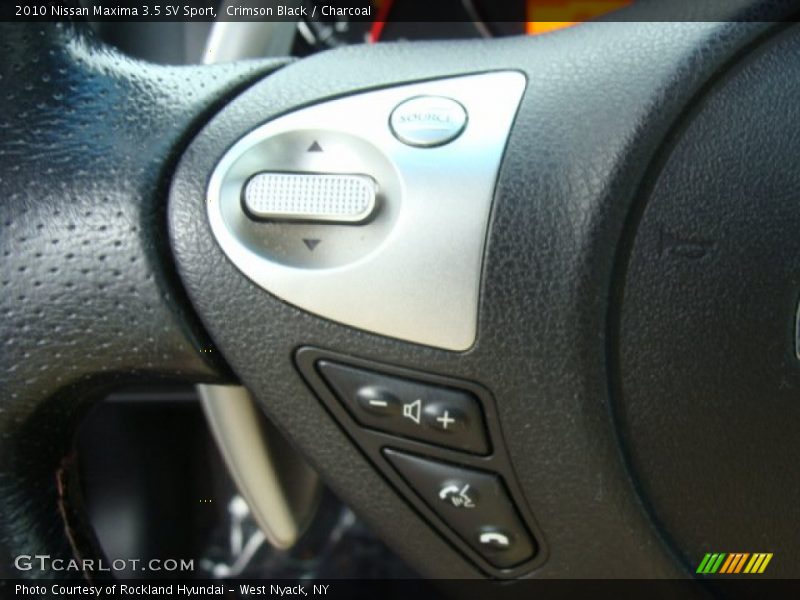 Crimson Black / Charcoal 2010 Nissan Maxima 3.5 SV Sport