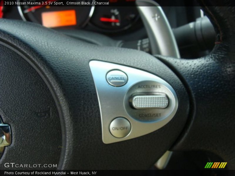 Crimson Black / Charcoal 2010 Nissan Maxima 3.5 SV Sport