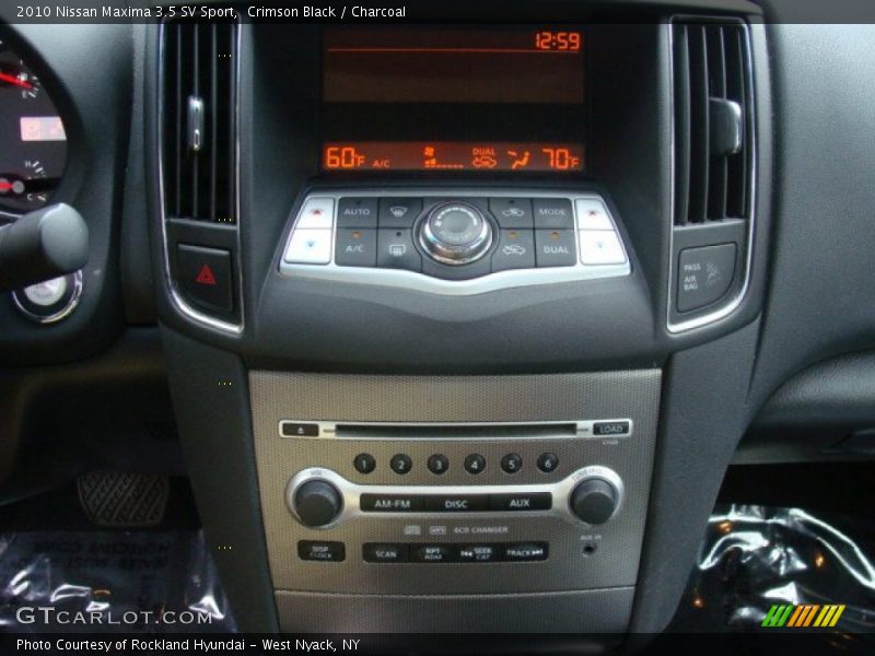 Crimson Black / Charcoal 2010 Nissan Maxima 3.5 SV Sport