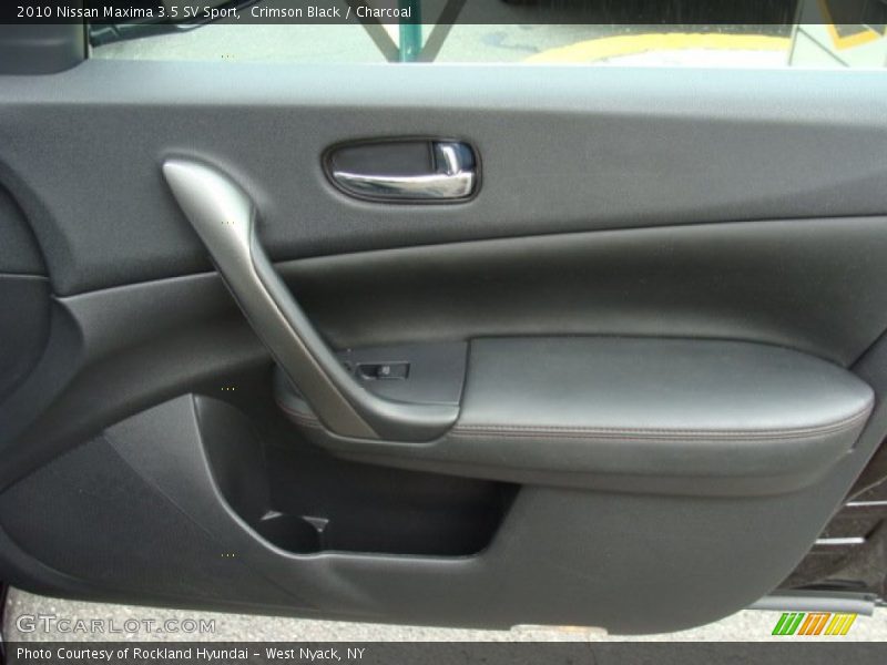 Crimson Black / Charcoal 2010 Nissan Maxima 3.5 SV Sport