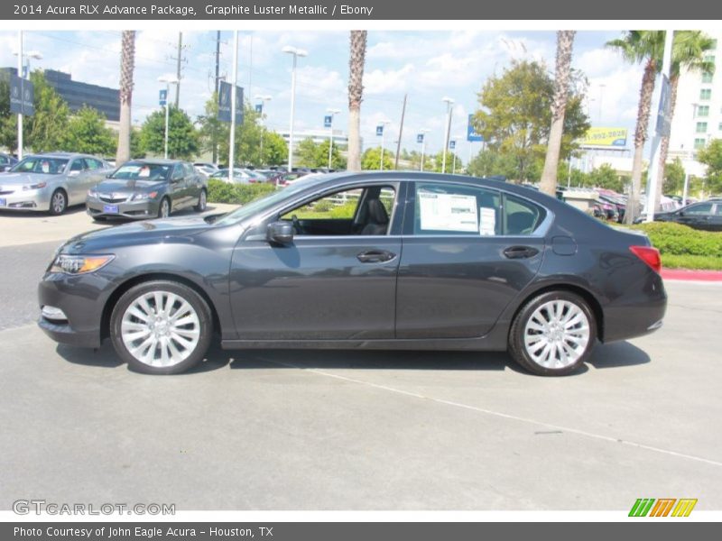 Graphite Luster Metallic / Ebony 2014 Acura RLX Advance Package
