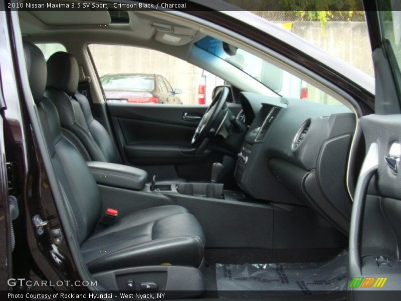 Crimson Black / Charcoal 2010 Nissan Maxima 3.5 SV Sport