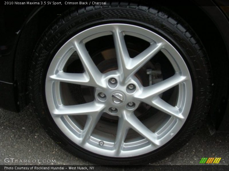 Crimson Black / Charcoal 2010 Nissan Maxima 3.5 SV Sport