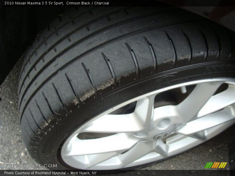 Crimson Black / Charcoal 2010 Nissan Maxima 3.5 SV Sport