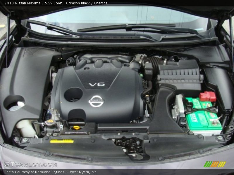 Crimson Black / Charcoal 2010 Nissan Maxima 3.5 SV Sport