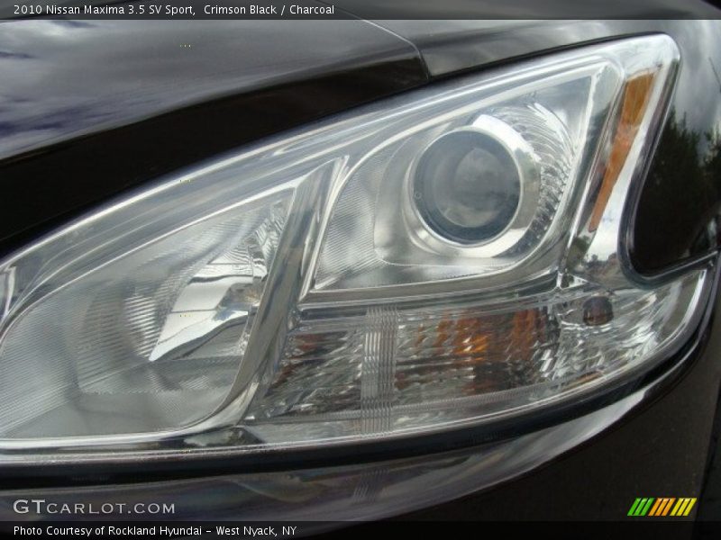 Crimson Black / Charcoal 2010 Nissan Maxima 3.5 SV Sport