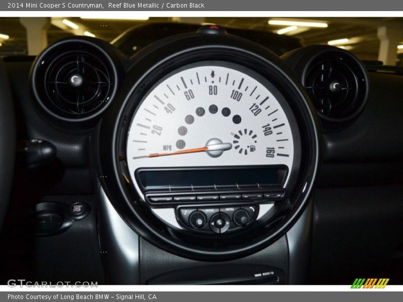 Reef Blue Metallic / Carbon Black 2014 Mini Cooper S Countryman