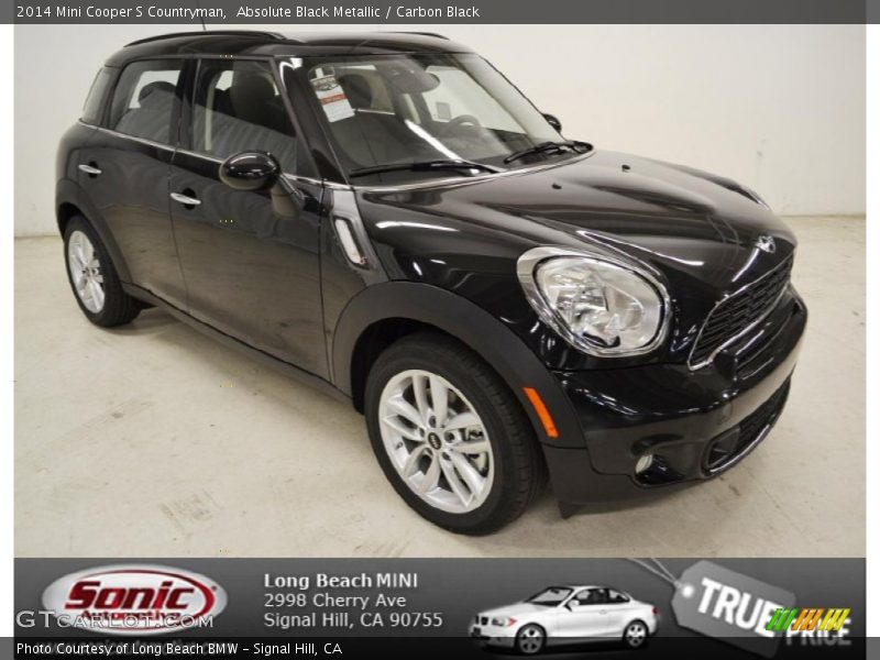 Absolute Black Metallic / Carbon Black 2014 Mini Cooper S Countryman