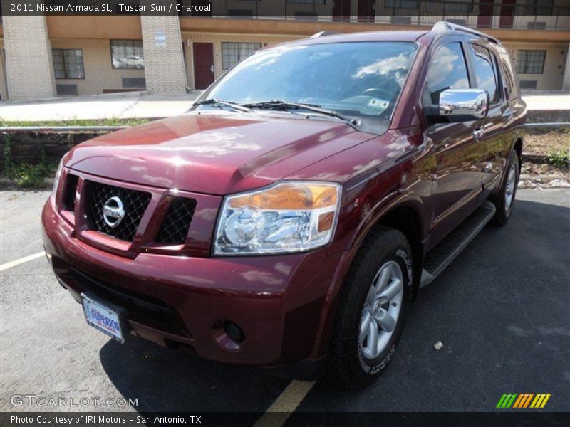 Tuscan Sun / Charcoal 2011 Nissan Armada SL