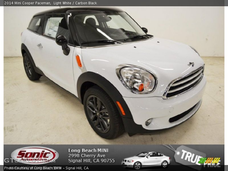Light White / Carbon Black 2014 Mini Cooper Paceman