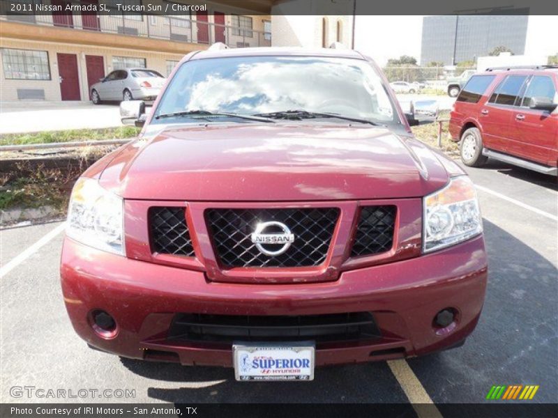 Tuscan Sun / Charcoal 2011 Nissan Armada SL