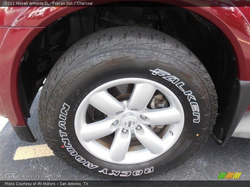Tuscan Sun / Charcoal 2011 Nissan Armada SL