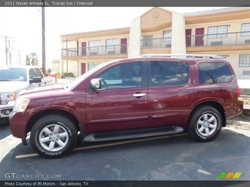 Tuscan Sun / Charcoal 2011 Nissan Armada SL