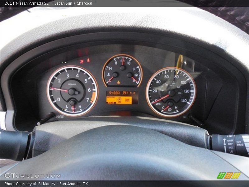 Tuscan Sun / Charcoal 2011 Nissan Armada SL