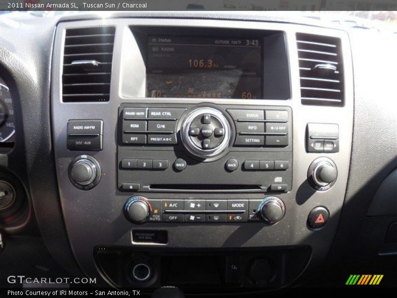 Tuscan Sun / Charcoal 2011 Nissan Armada SL
