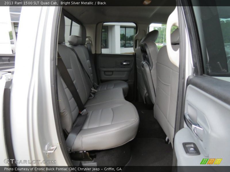 Bright Silver Metallic / Black 2013 Ram 1500 SLT Quad Cab