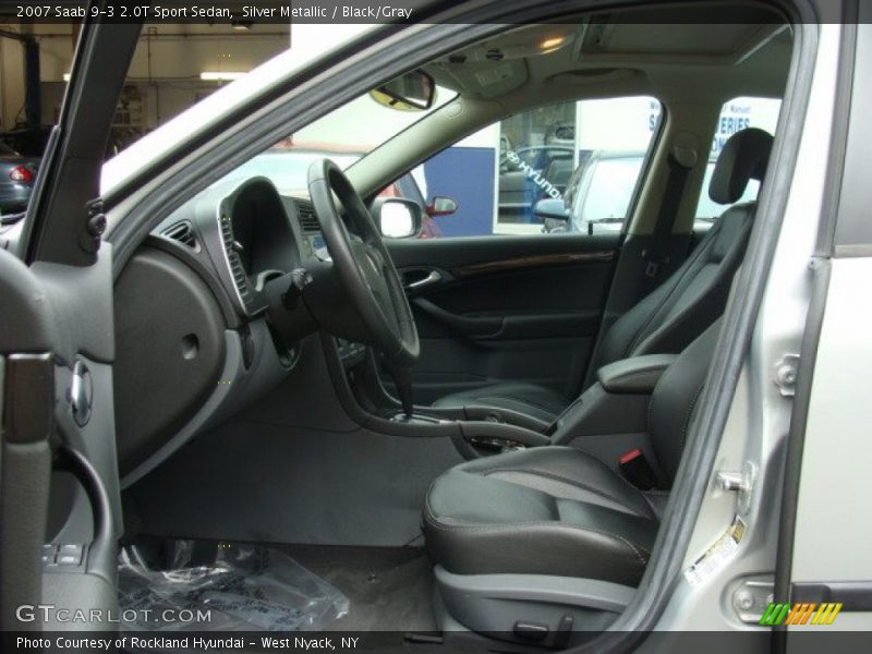  2007 9-3 2.0T Sport Sedan Black/Gray Interior