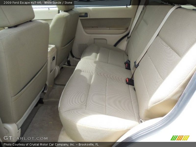 White Suede / Stone 2009 Ford Escape XLT V6