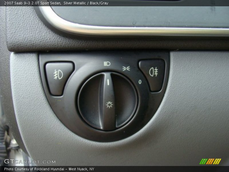 Controls of 2007 9-3 2.0T Sport Sedan