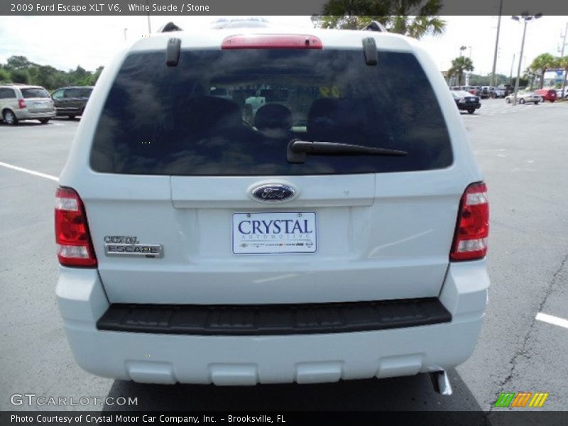 White Suede / Stone 2009 Ford Escape XLT V6