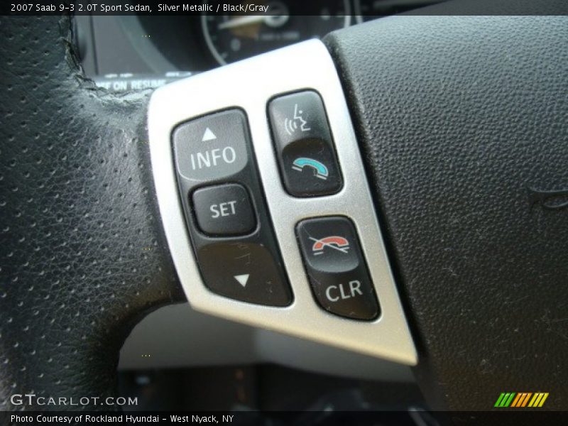 Controls of 2007 9-3 2.0T Sport Sedan